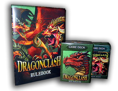 Tabletop DragonClash - Card Decks and Rulebook